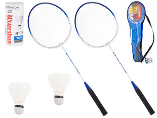 Badmintono raketės su dėklu kaina ir informacija | Badmintonas | pigu.lt