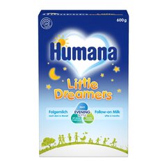 Papildomas mišinys kūdikiams Humana Night Milk, 6 mėn., 600 g kaina ir informacija | Tolesnio maitinimo mišiniai | pigu.lt