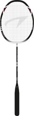 Badmintono raketė Fibreglass AVENTO 46BF Black kaina ir informacija | Badmintonas | pigu.lt