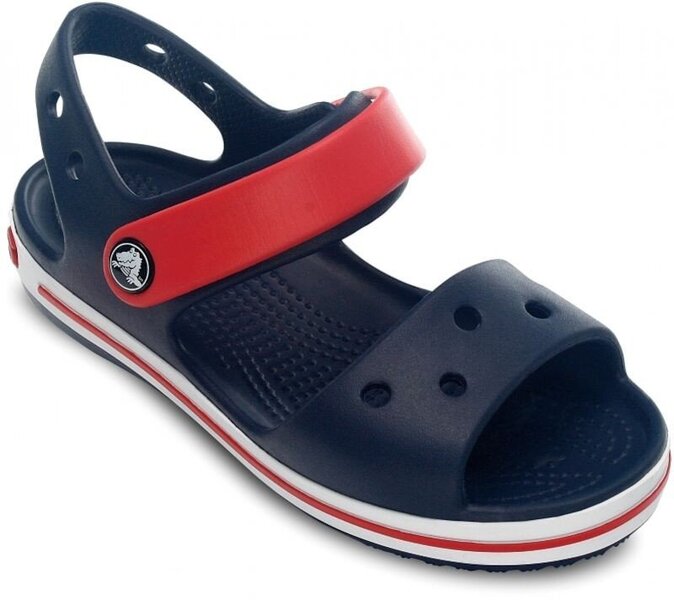 crocs navy red