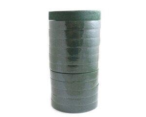Floristinė juostelė, žalia ~12mm 27m ritinėlis kaina ir informacija | Floristikos reikmenys | pigu.lt