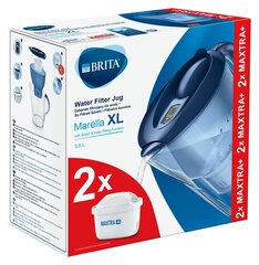Сосуд для фильтрации BRITA MARELLA XL 3,5 л MEMO + 2 шт. Maxtra + цена и информация | Фильтры для воды | pigu.lt