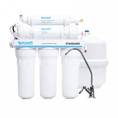Ecosoft Standart geriamasis atvirkštinio osmoso filtras. MO550ECOSTD kaina ir informacija | Vandens filtrai, valymo įrenginiai | pigu.lt