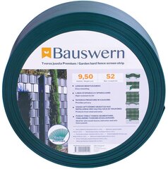 Tvoros juosta Bauswern premium, 52 x 0,095 m (700 g/m²) Žalia kaina ir informacija | Tvoros ir jų priedai | pigu.lt