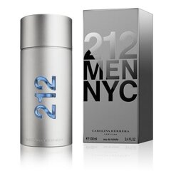 Мужская парфюмерия 212 NYC Men Carolina Herrera EDT (100 ml) цена и информация | Мужские духи | pigu.lt