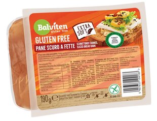 Pusryčių duona Balviten gluten free, 190 g kaina ir informacija | Užkandžiai, traškučiai | pigu.lt