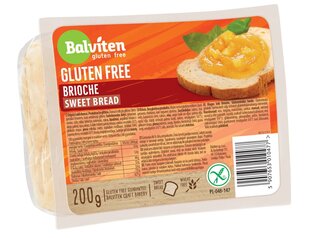 Saldi Brioche duona Balviten gluten free, 200 g kaina ir informacija | Užkandžiai, traškučiai | pigu.lt