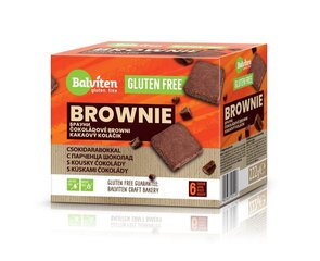 Pyragas Brownie Balviten gluten free, 222 g kaina ir informacija | Užkandžiai, traškučiai | pigu.lt