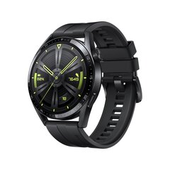 Prekė su pažeista pakuote. Išmanusis laikrodis Huawei Watch GT 3 46mm, Black kaina ir informacija | Mobilieji telefonai, foto ir video prekės pažeistomis pakuotėmis | pigu.lt