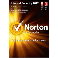 Компьютерная игра Symantec Norton Internet Security 2012 1 User 3 PC&39 - Complete package цена и информация | Антивирусные программы | pigu.lt