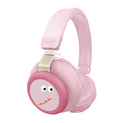 Belaidės ausinės Bluetooth dinozauras, rožinės kaina ir informacija | Ausinės | pigu.lt