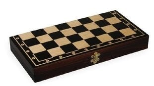 Настольная игра шахматы-шашки Magiera, 34 х 35 см цена и информация | Настольные игры, головоломки | pigu.lt