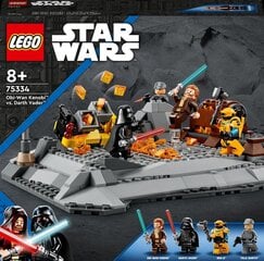 75334 LEGO® Star Wars Obi-Wan Kenobi prieš Darth Vader kaina ir informacija | Konstruktoriai ir kaladėlės | pigu.lt