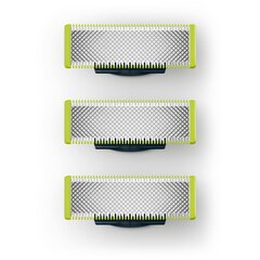 Philips Norelco OneBlade Trim, edge, shave Replaceable blade kaina ir informacija | Grožio prekių priedai | pigu.lt