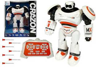 R/C valdomas robotas Lean Toys Gatling цена и информация | Игрушки для мальчиков | pigu.lt