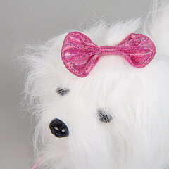 Интерактивная игрушка щенок Smiki, белый, 25 см цена и информация | Игрушки для девочек | pigu.lt