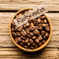 Uganda Robusta malta kava, 500g цена и информация | Кофе, какао | pigu.lt