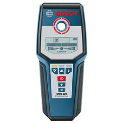 Universalus ieškiklis Bosch GMS 120 kaina ir informacija | Metalo detektoriai | pigu.lt