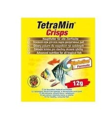 TETRA полноценный корм для рыбок TETRAMIN CRISPS 12гр. цена и информация | Корм для рыб | pigu.lt