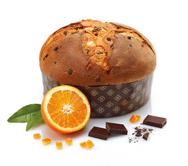 Panettone pyragas su šokoladu ir apelsinais, 1kg цена и информация | Сладости | pigu.lt