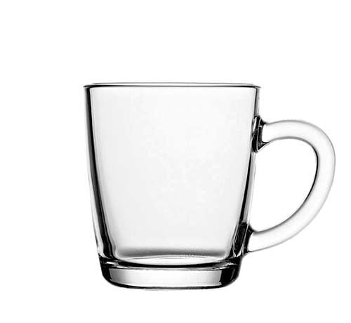 Grūdinto stiklo puodelis, 350ml kaina ir informacija | Taurės, puodeliai, ąsočiai | pigu.lt