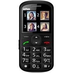 MyPhone Halo 2 (LT, LV, EE), Black kaina ir informacija | Mobilieji telefonai | pigu.lt
