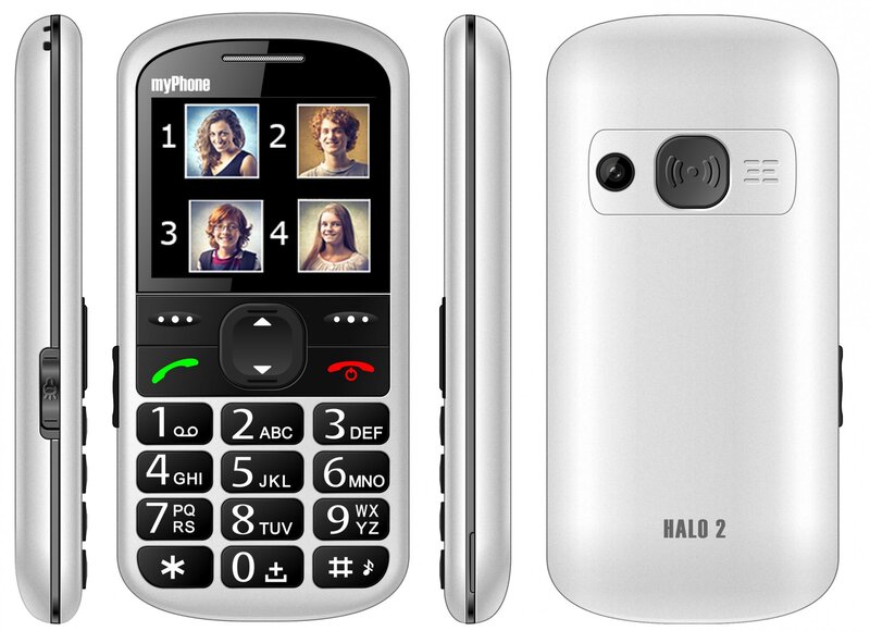MyPhone Halo 2 (LT, LV, EE), White pigiau