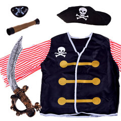 Детский костюм пирата с мечом цена и информация | Карнавальные костюмы | pigu.lt