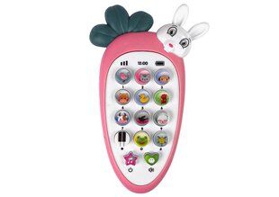 Žaislinis edukacinis telefonas Zuikis цена и информация | Игрушки для малышей | pigu.lt