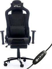 Массажное игровое кресло ByteZone Bullet Gaming Chair, черное цена и информация | Офисные кресла | pigu.lt