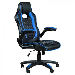 Игровое кресло ByteZone Sniper Gaming Chair, синий цена и информация | Офисные кресла | pigu.lt
