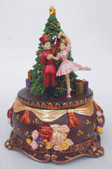 Музыкальное украшение "Щелкунчик и балерина", 16 см. цена и информация | Рождественские украшения | pigu.lt