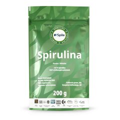 Milteliai Spila Spirulina JAV 200 g kaina ir informacija | Funkcinis maistas | pigu.lt