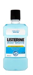 Burnos skalavimo skystis Listerine Stay White 500 ml kaina ir informacija | Dantų šepetėliai, pastos | pigu.lt