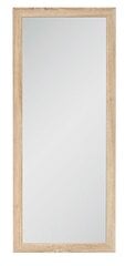 Подвесное зеркало Kaspian 50, цвет серебряный/дубовый цена и информация | Зеркала | pigu.lt