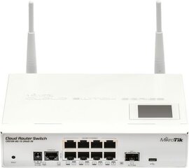 Maršrutizatorius MikroTik Cloud Router Switch CRS109 kaina ir informacija | Maršrutizatoriai (routeriai) | pigu.lt