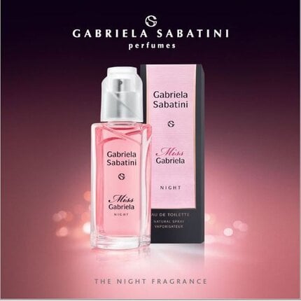 Tualetinis Vanduo Gabriela Sabatini Miss Gabriela Night Edt Moterims 30 Ml Kaina Pigu Lt