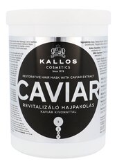 Atkuriamoji plaukų kaukė su ikrų ekstraktu Kallos Caviar Restorative 1000 ml kaina ir informacija | Priemonės plaukų stiprinimui | pigu.lt