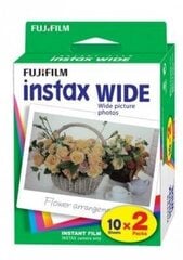 Fujifilm Instax WIDE фотобумага (10x2 шт.) цена и информация | Аксессуары для фотоаппаратов | pigu.lt