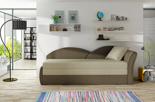 Sofa - lova NORE Aga, ruda kaina ir informacija | Sofos | pigu.lt