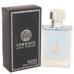 Мужская парфюмерия Versace Pour Homme Versace EDT: Емкость - 50 ml цена и информация | Мужские духи | pigu.lt