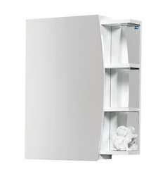 Навесной шкафчик для ванной Elza EV50, белый цена и информация | Шкафчики для ванной | pigu.lt