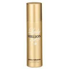 Paco Rabanne Lady Million дезодорант-спрей 150 мл. цена и информация | Женская парфюмированная косметика | pigu.lt