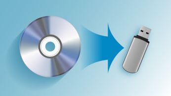 Kopijuokite muziką iš CD į USB įrenginį