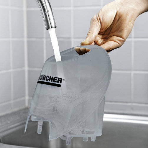 Пароочиститель SC 4 EasyFix Premium Iron: съемный резервуар для воды с возможностью дозаправки в любое время