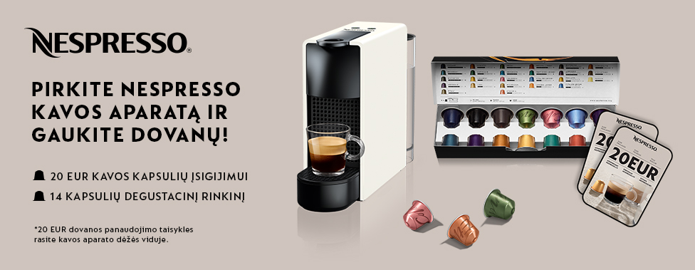 Macchina da caffè Krups Nespresso Essenza Mini Capsule XN110B 0,6